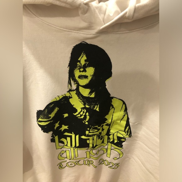 Billie Eilish 2023 Tour Hoodie - Picture 2 of 5
